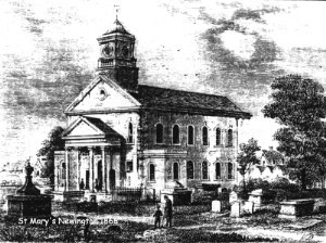 St Mary Newington circa 1866