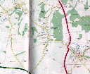 Present Day Map of Monk Sherborne